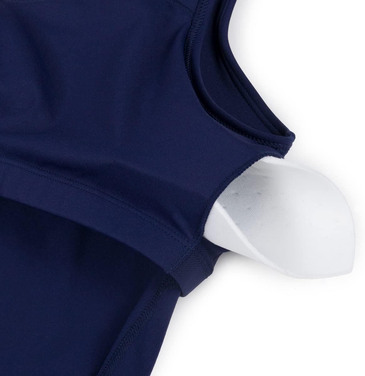 Natural Uniforms Women’s Longline Wirefree Padded Medium Support Sports Bra - Image 5