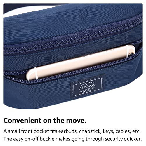 Image of HotStyle 521s Fashion Fanny Pack Small Hiking Waist Bag, 8.0 inchx2.5 inchx4.3 inch, S029C, Navy, One Size