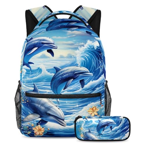 Sac à dos baleine de mer amusante pour accompagner les enfants du primaire au collège