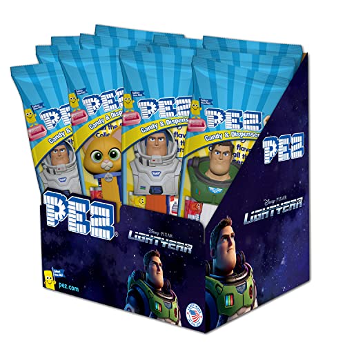 Image of PEZ Lightyear, 0.58-Ounce Assorted Candy Dispensers (Pack of 12)