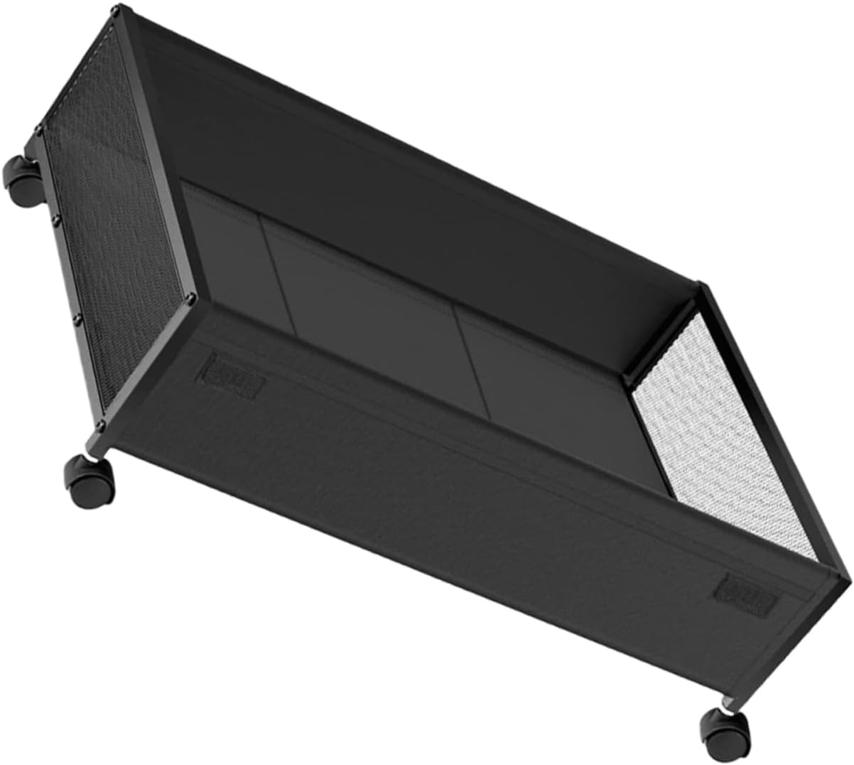 under Bed Storage Organizer with Wheels Multi-functional Storage Bin for Clothes Toys and Books Non-woven and Space Saving Container for Home Use