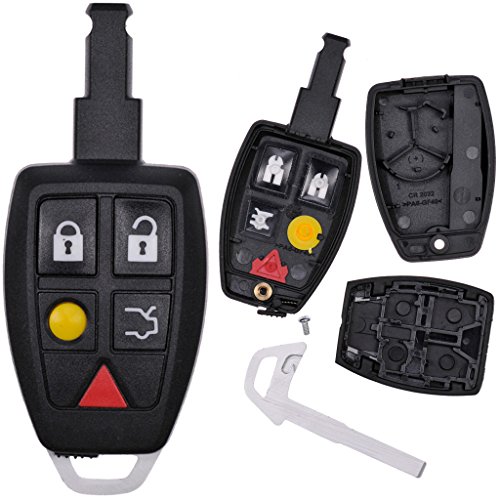 Auto Radio chiave telecomando 1 X Smartkey + 1 X di Pet per Volvo