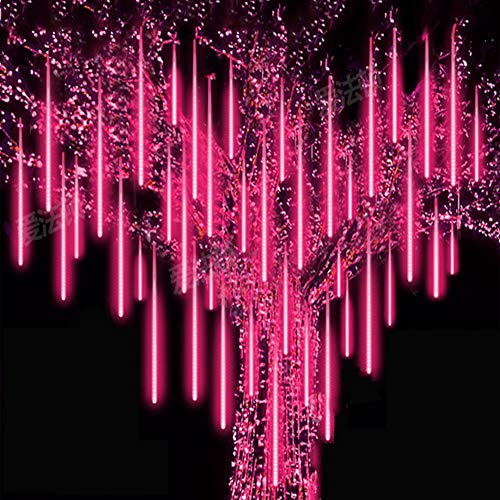 Roytong Waterproof Cascading LED Meteor Shower Rain Lights Outdoor for Holiday Party Wedding