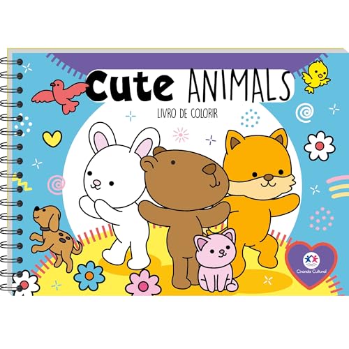 Cute Animals – Para colorir: