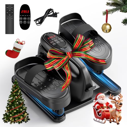 MOMODA Mini Elektrischer Crosstrainer, Untertisch Ellipsentrainer für Zuhause,Display, 12 Geschwindigkeiten, Leise & Tragbar Pedaltrainer für Senioren und Erwachsene MOMODA Mini Elektrischer Crosstrainer, Untertisch Ellipsentrainer für Zuhause,Display, 12 Geschwindigkeiten, Leise & Tragbar Pedaltrainer für Senioren und Erwachsene