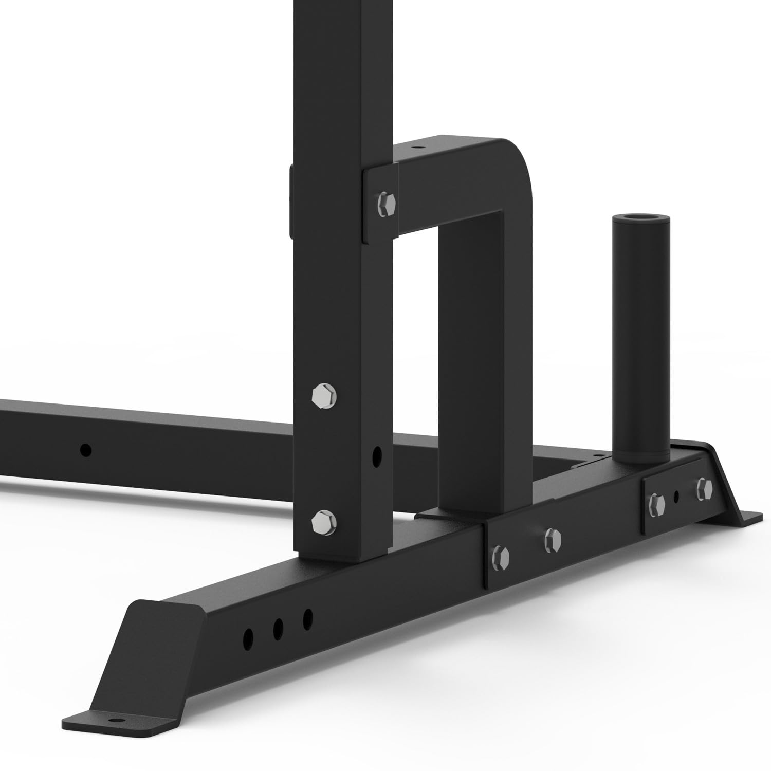 Train Hard® Frei kombinierbare Half Cage Kniebeugeständer Squat Rack Power Rack Smith Machine Multipresse Modell 2024