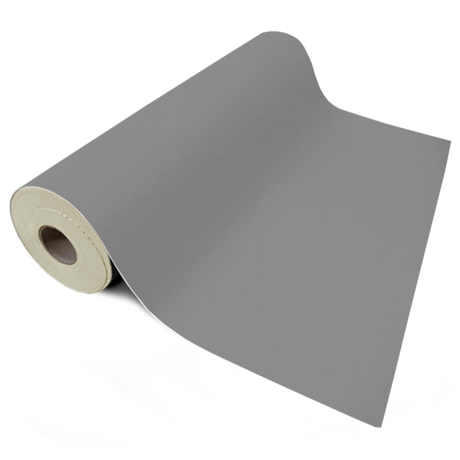 KARAT Revêtement de Sol CV Expotop - Sol en PVC - Antidérapant et Facile d'entretien - Moquette de Sol en PVC pour Cuisine Salon Couloir Salle de Bain - sans phtalates (200 x 250 cm, Gris)