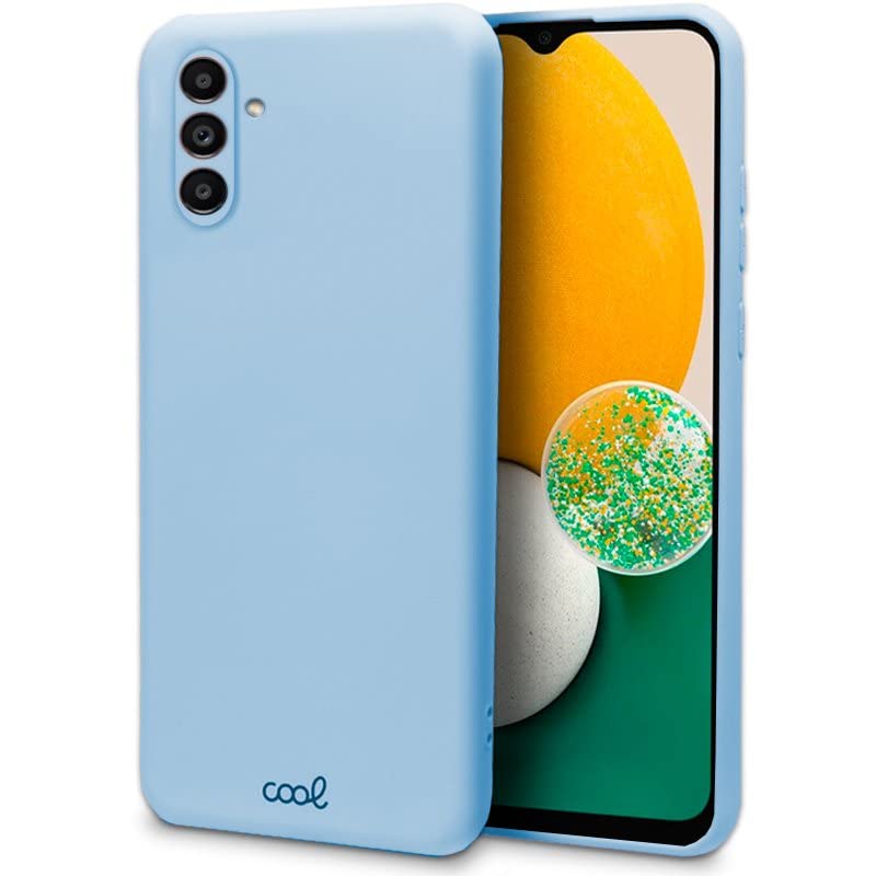Coque Samsung A13 5G et A04s Celeste - Protection arrière ajustée silicone