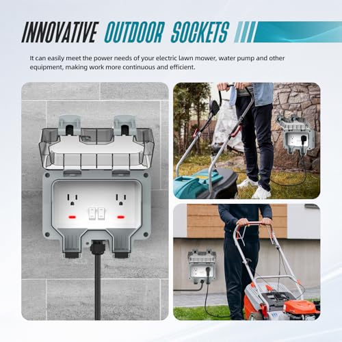 50% Off Hilictokt Outdoor IP66 Electrical Outlet Box - Image 7