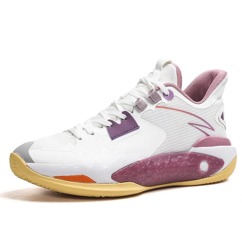 Chaussures de basket-ball montantes pour sol en ciment contre les glissades