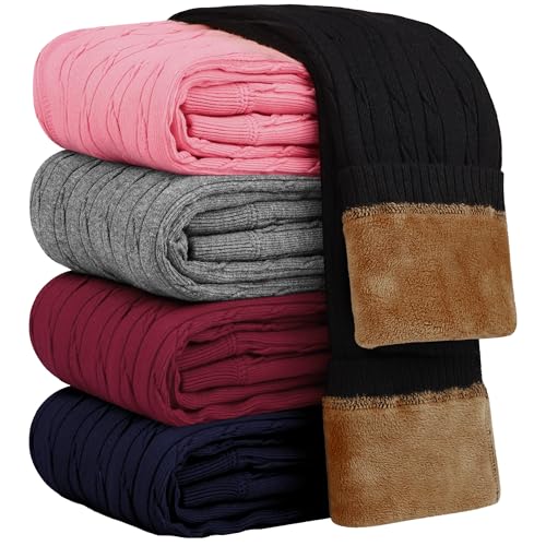 Resinta 1 Pair Toddler Girls Cotton Fleece Lined...