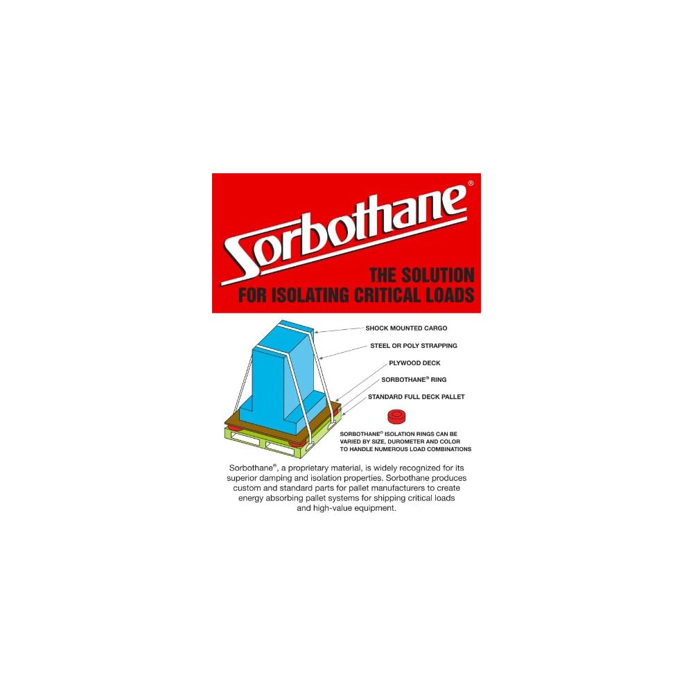 Buy Isolate It Sorbothane Large Vibration Isolation Washer 5 OD x 2.5