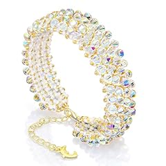 AB Crystal-Gold Beads
