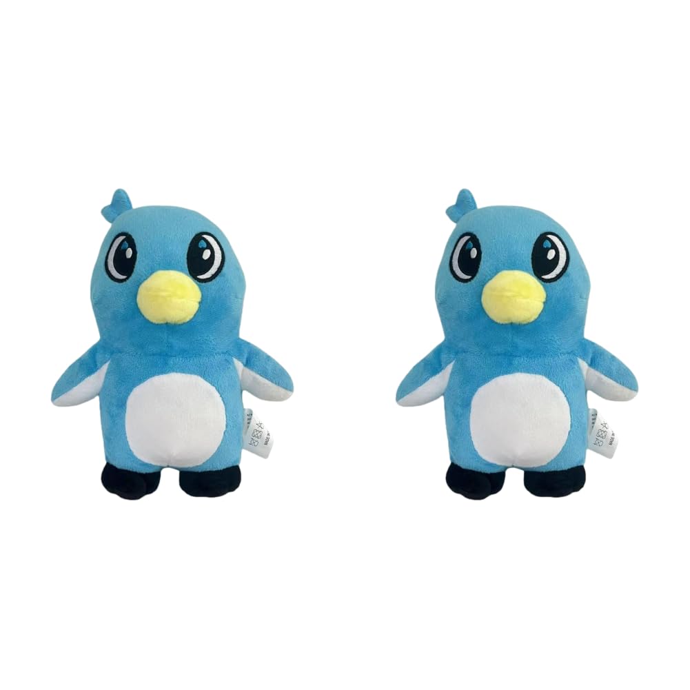 Mi Lo Plushie Toy, Multi-Purpose Cartoons Gaming Anime Doll, Cute Stuffed Animal Figure For Children Birthday & Gifts-2PCS