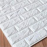 wandpaneelen & spritzschutz für die küche Lebensechter, natürlicher Ziegelsteinmustereffekt, einfacher und moderner Stil. Größe: 70 x 77cm x 0,9cm