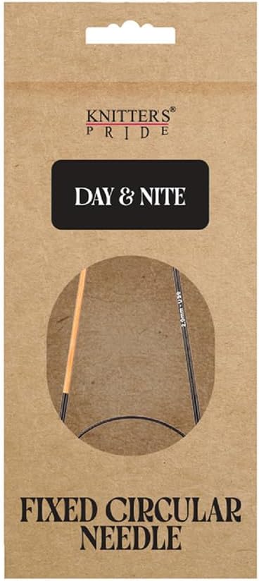 Knitter’s Pride Day & Nite Fixed Circular Needles 32"" (80cm) – US Size 11 (8mm)