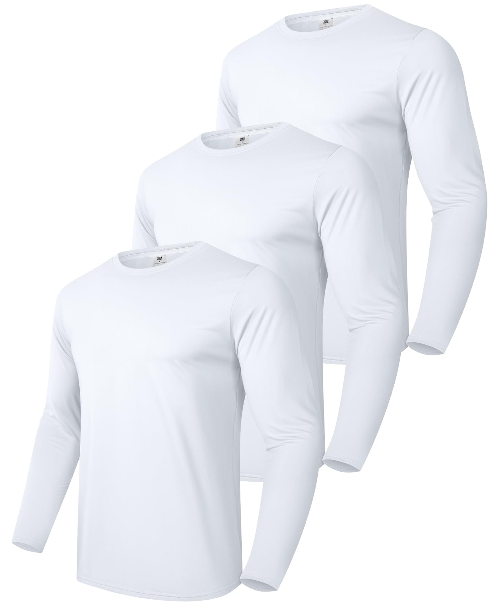 Boyzn Men's 3, 4 or 5 Pack Cotton T-Shirts, Short Sleeve Crewneck Sport Tees, Cotton Gym Workout Running Shirts for Men