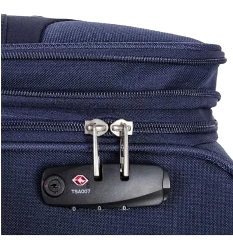 Mala De Bordo 10Kg Expansível Samsonite Viagem Pequena Tecido Rodas Duplas 360° Cadeado TSA Bahia