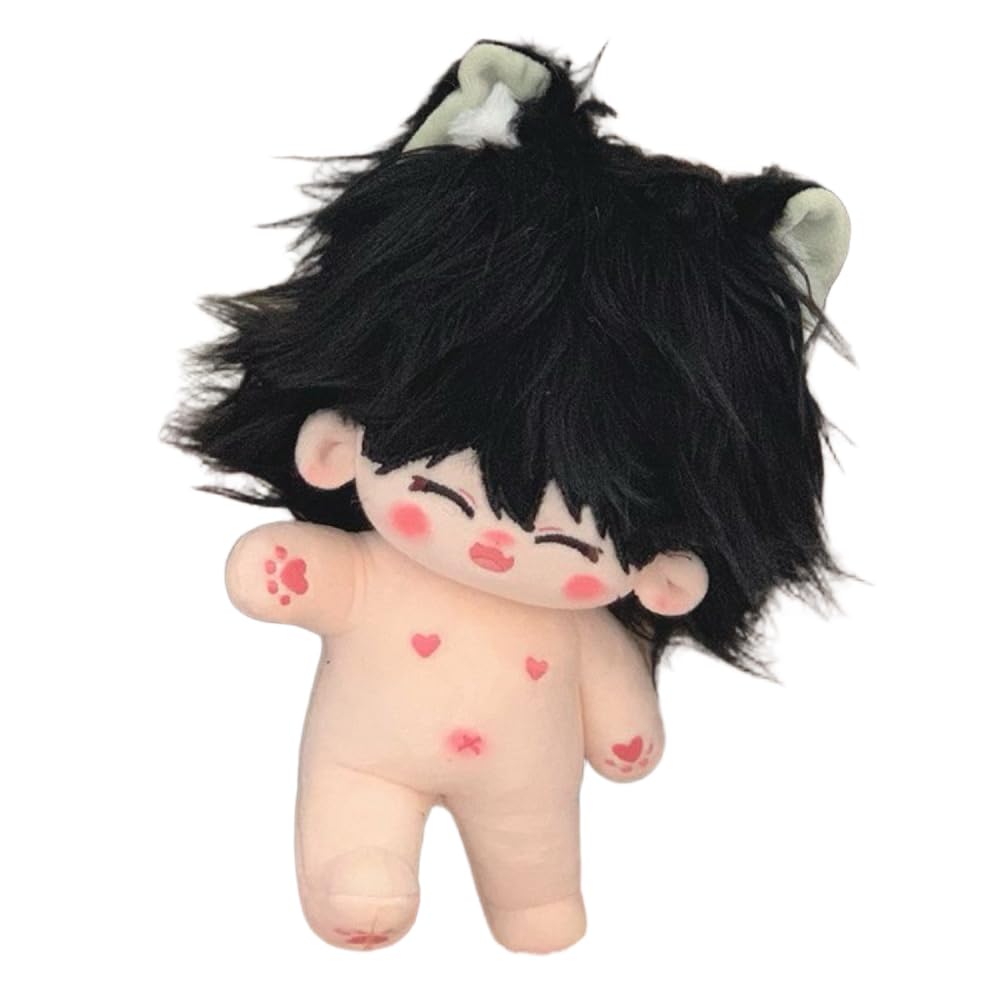 Zhongkaihua Ranpo Edogawa Plush BSD Figures Soft Stuffed Anime Character Cute Cartoon Throw Pillow 20CM Occasions Home Decorations Gifts