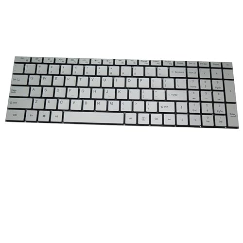 バックライトなし ノートパソコンキーボード に適合する F0006-032 XK-HS287 MB3501032 英語 US シルバー