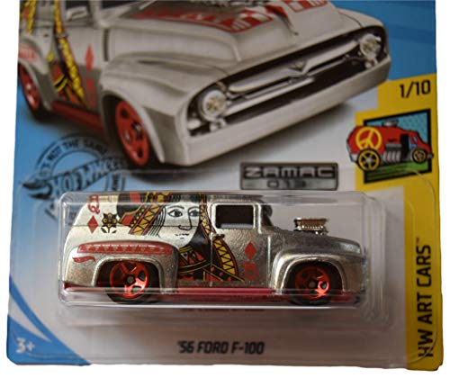 Hot Wheels Art Cars 1/10 Zamac '56 Ford F 100 miniatura 2