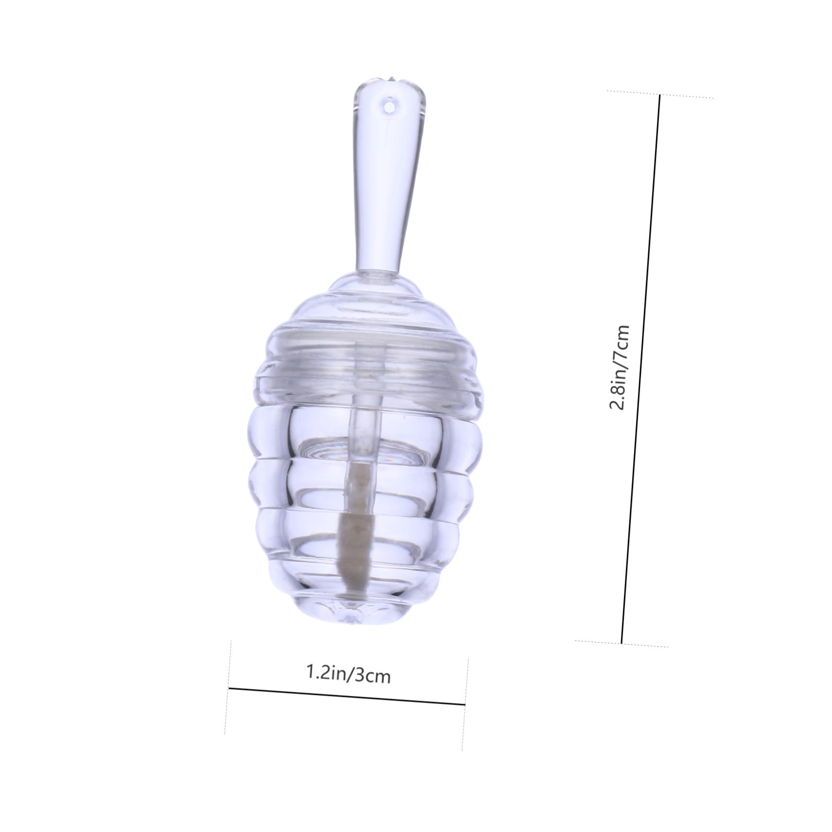 Tubo de Brillo Labial Transparente en Plástico 20 Piezas | Envase Recargable, Apto para Bálsamo y Gloss, Formato Compacto para Uso Diario
