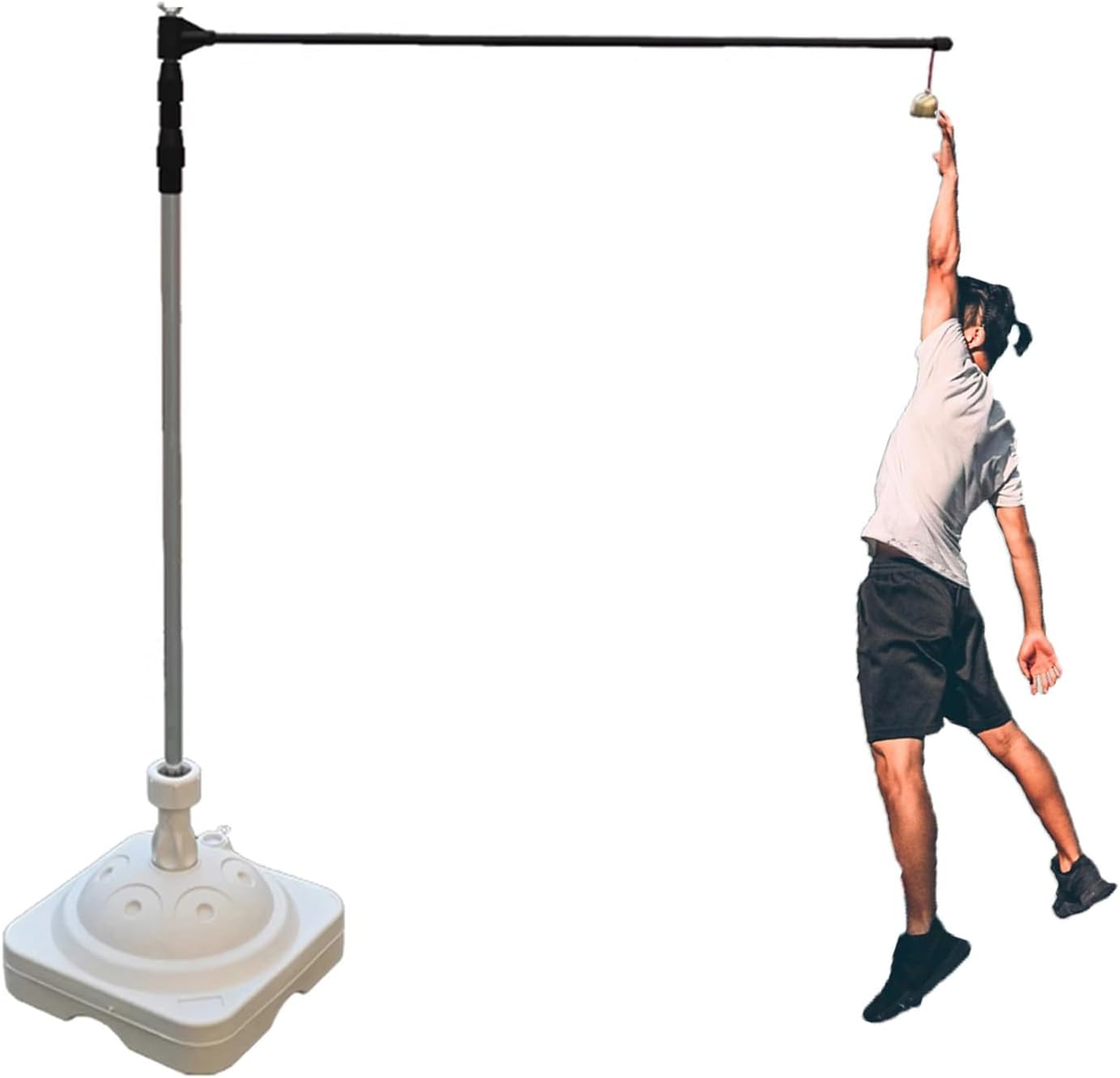 Floor-Standing Vertical Jump Tester,Adjustable Volleyball Training Vertical Jump Measuring Device,for Adult Teen Volleyball Basketball Jump Measurement