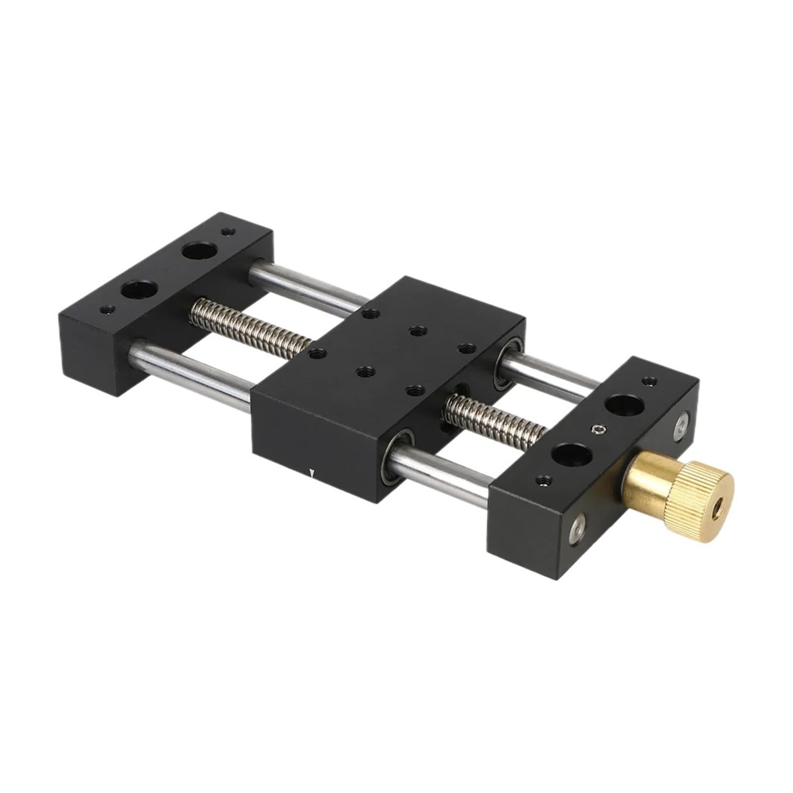 YFBCMXSKG Platform Sliding Table Manual Translation Displacement Station X-Axis Fine‑Tuning Linear Stage 40x70mm Precision Sliding Table(Without Base)