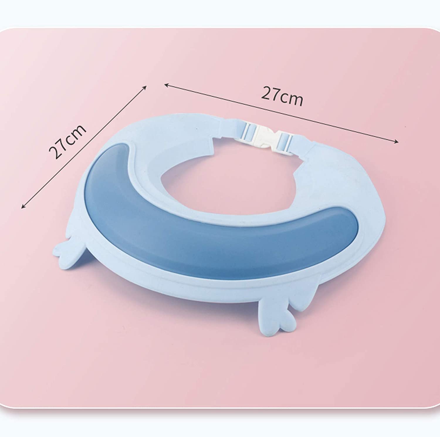 Kinder-Dusch-Shampoo-Kappe, Haarwasch-Schild, wasserdichte Mütze, Haarwasch-Shampoo-Schild, Baby-Haarwasch-Schild for Kinder, Kinder-Duschhut-Kappe, verstellbares Badevisier for Kleinkinder, 27 x 27 c