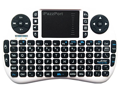 iPazzPort Mini Wireless Keyboard (White)