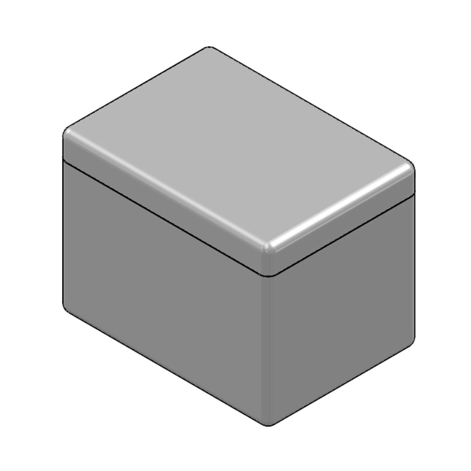 Styroporbox 4,41 Liter mit Deckel | Thermobox Innenmaß: 21 x 14 x 15 cm | Isolierbehälter in weiß | wiederverwendbar