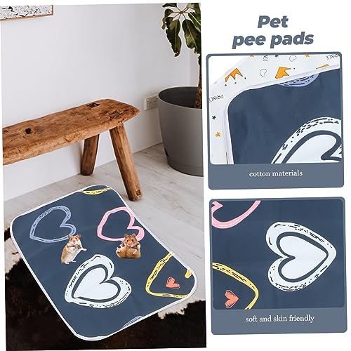 Tapis de cage lavable contre les fuites d'urine des cochons d'Inde et hamsters