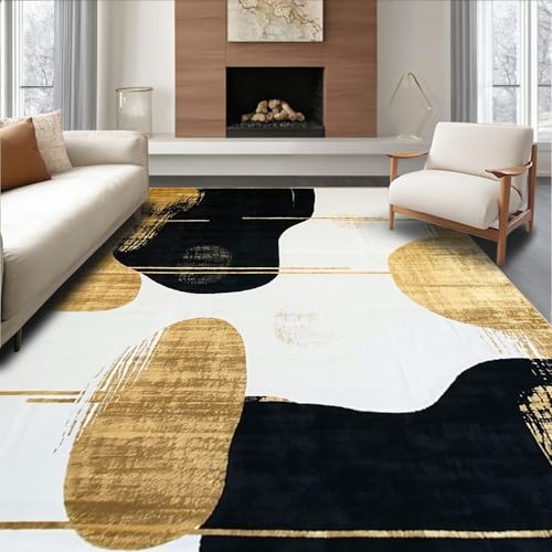 Tapete decorativo rectangular 8'x10' washable miniatura 1