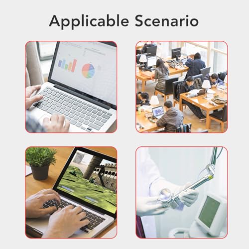 Annadue Bluetooth Nummernblock, Ultradünner, Ergonomischer, Tragbarer, Kabelloser Nummernblock, 35 Tasten USB Nummernblock Tastatur für OS X Laptop Desktop Smartphone (Gray)