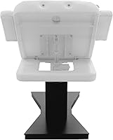 Vista 4 de SKINACT Motor Milo 3.0 (con ajuste independiente de pierna) Masaje eléctrico y cama facial/mesa Tapa blanca y base marrón oscuro