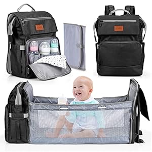 PILLANI Baby Diaper Bag Backpack-Baby Bag for Boys & Girls,Diaper Backpack,Baby Registry Search,Newborn Essentials Baby…