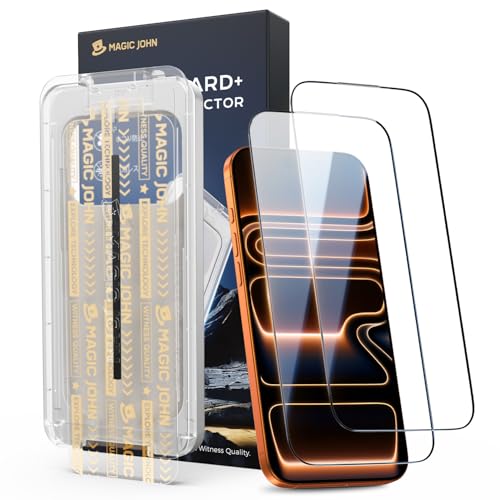MAGIC JOHN für iPhone 17 Pro Max für Upgrade Bildschirmschutz (6....