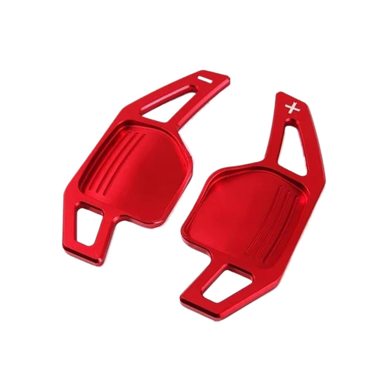 Hhyxxx Red 1Pair For A4 B8 A3 8P S3 2006-2011 Car Steering Wheel Paddles Shifter Extension(Red 1Pair)