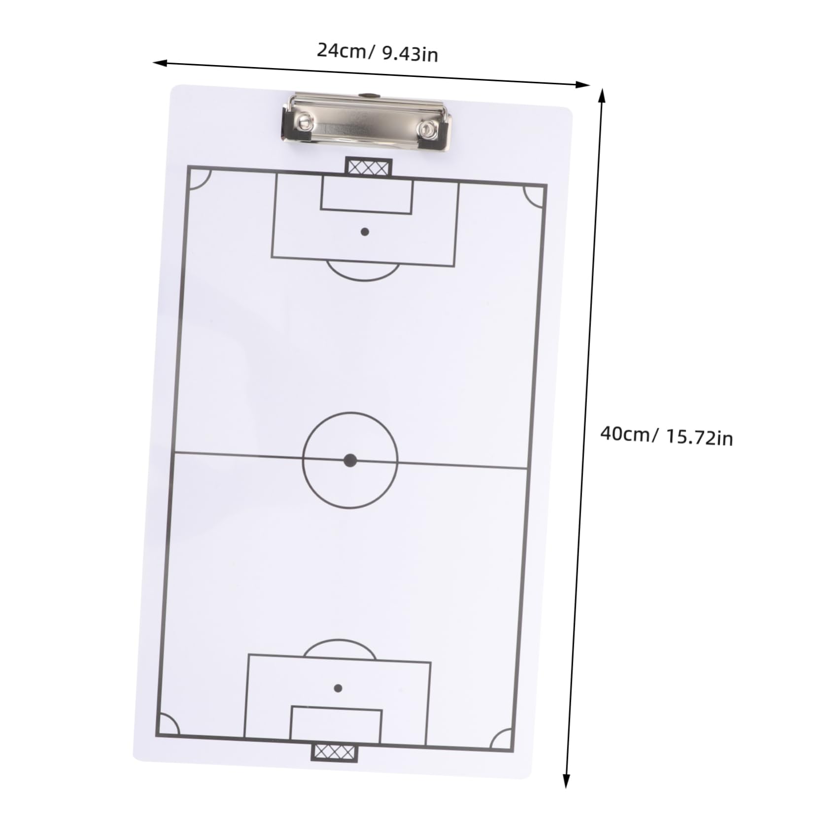 BESPORTBLE 1 Set Handball Marker Board Kit Double Sided Writing Board with Pen Durable Clipboard for and Players for Handball Training and Matches
