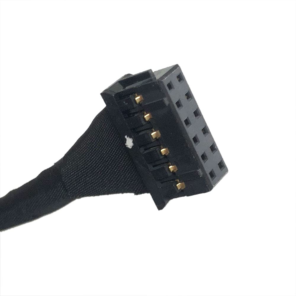 DC Power Jack Charging Port Socket Plug Cable for HP OMEN 15-EK 15-EN 15Z-EN 15T-EK/Pavilion 15-DK Series 15-ek000 15-ek1013dx 15-ek0023dx 15-ek1013dx 15-EK0003NA L89400-S95 L98734-001 L97265-001