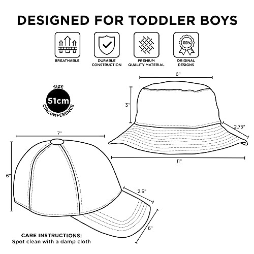 Disney Boys Disney Toddler Sunhat, Mickey Mouse Kids And Matching Baseball Cap For Beach, Size 2 Bucket Hat, Cap & Bucket Hat, 2-4T Us #TOP5