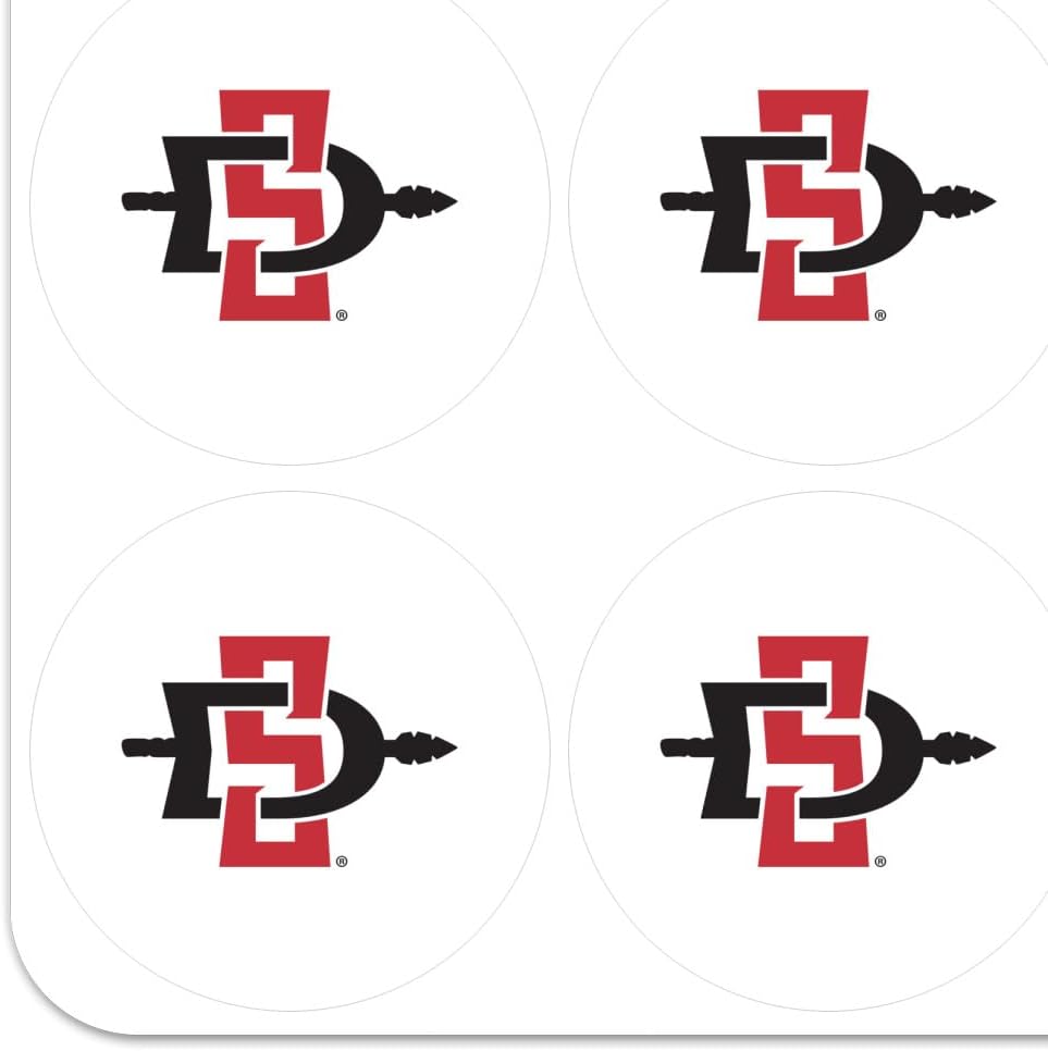 Graphics & More San Diego State University Primary Logo Planner Calendar Scrapbooking Crafting Stickers - Image 2