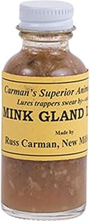 Mink Gland Lure by Russ Carman (4 oz. Bottle)