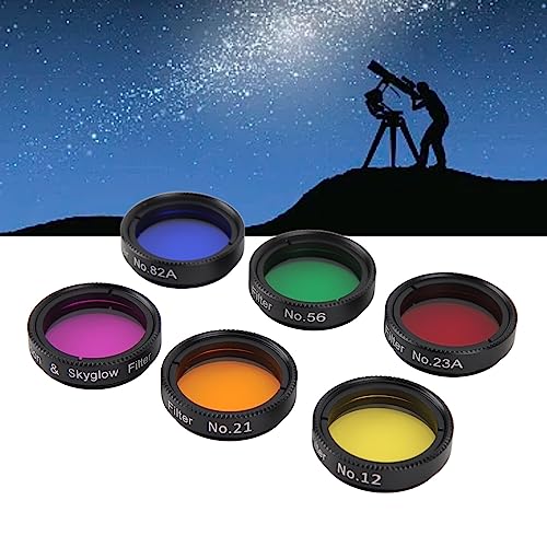 Filtre lunaire et étoilé 6 en 1 pour mieux voir les détails des planètes en couleur