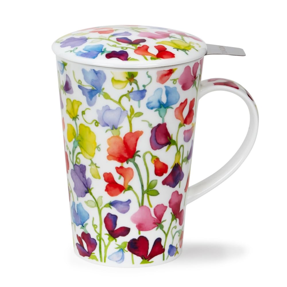 Dunoon Shetland Floral Fiesta Teesieb, 0,44 l, Zuckerwicke