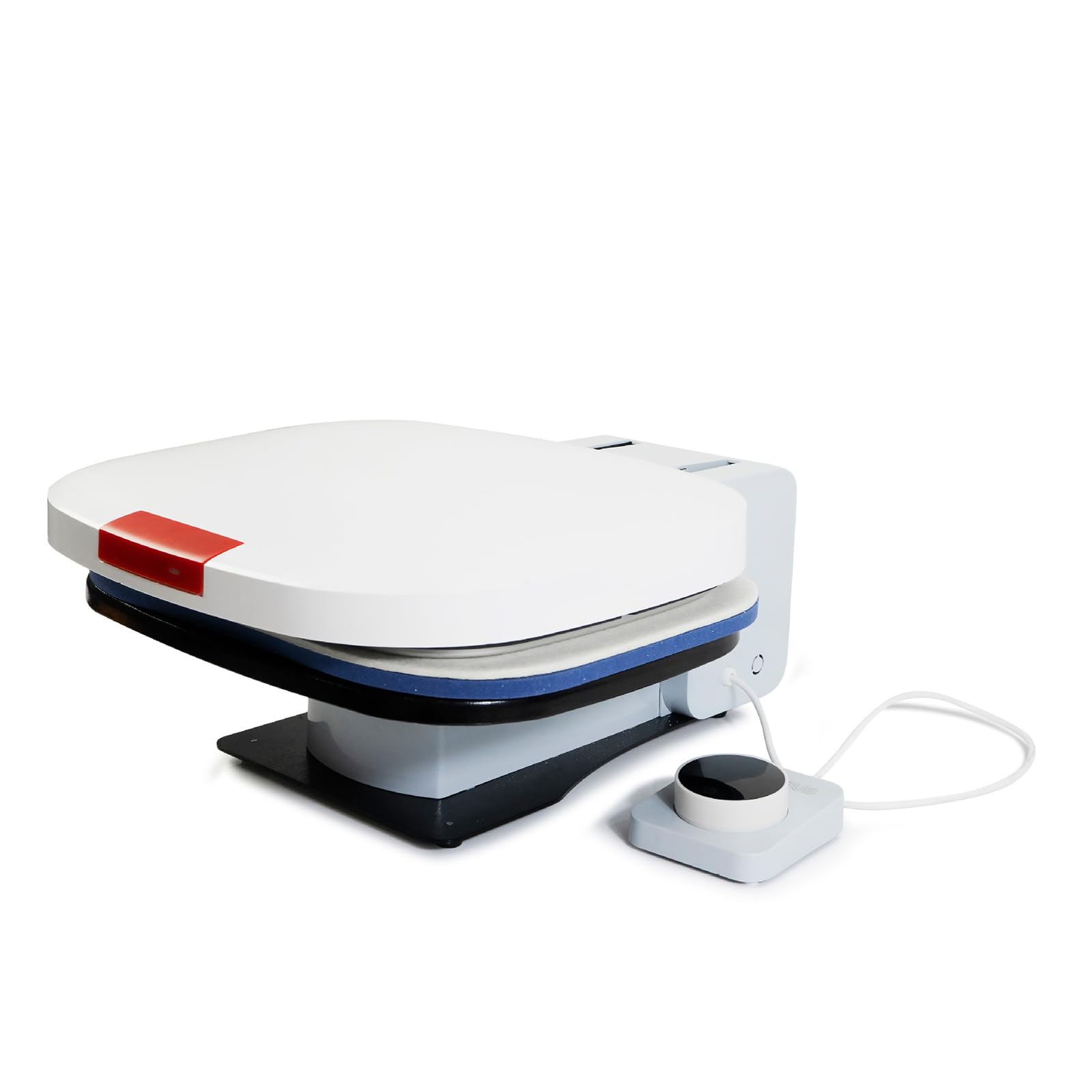 Pressa automatica di calore per magliette, controller intelligente a manopola, intervallo di tempo 1-999 secondi, ideale per uso domestico e progetti di decorazione