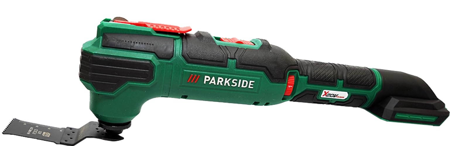 HEADNMORE® Bundle Parkside® - Raschietto multifunzione a batteria 20 V PAMFW 20-Li + portachiavi