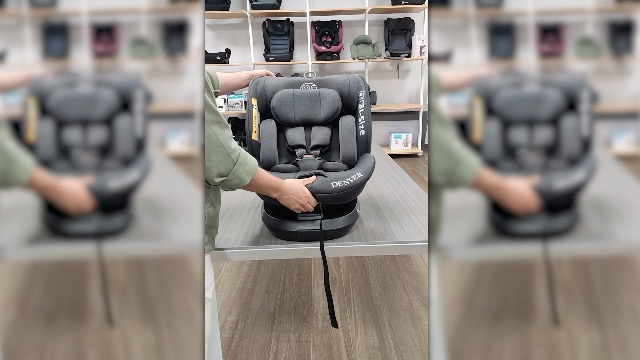 Elevador Coche Niño Ms Denver I-Size Silla De Coche Giratoria 360