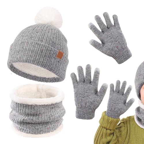 Sombrero de invierno con bufanda térmica de 30 cm para esquí 7