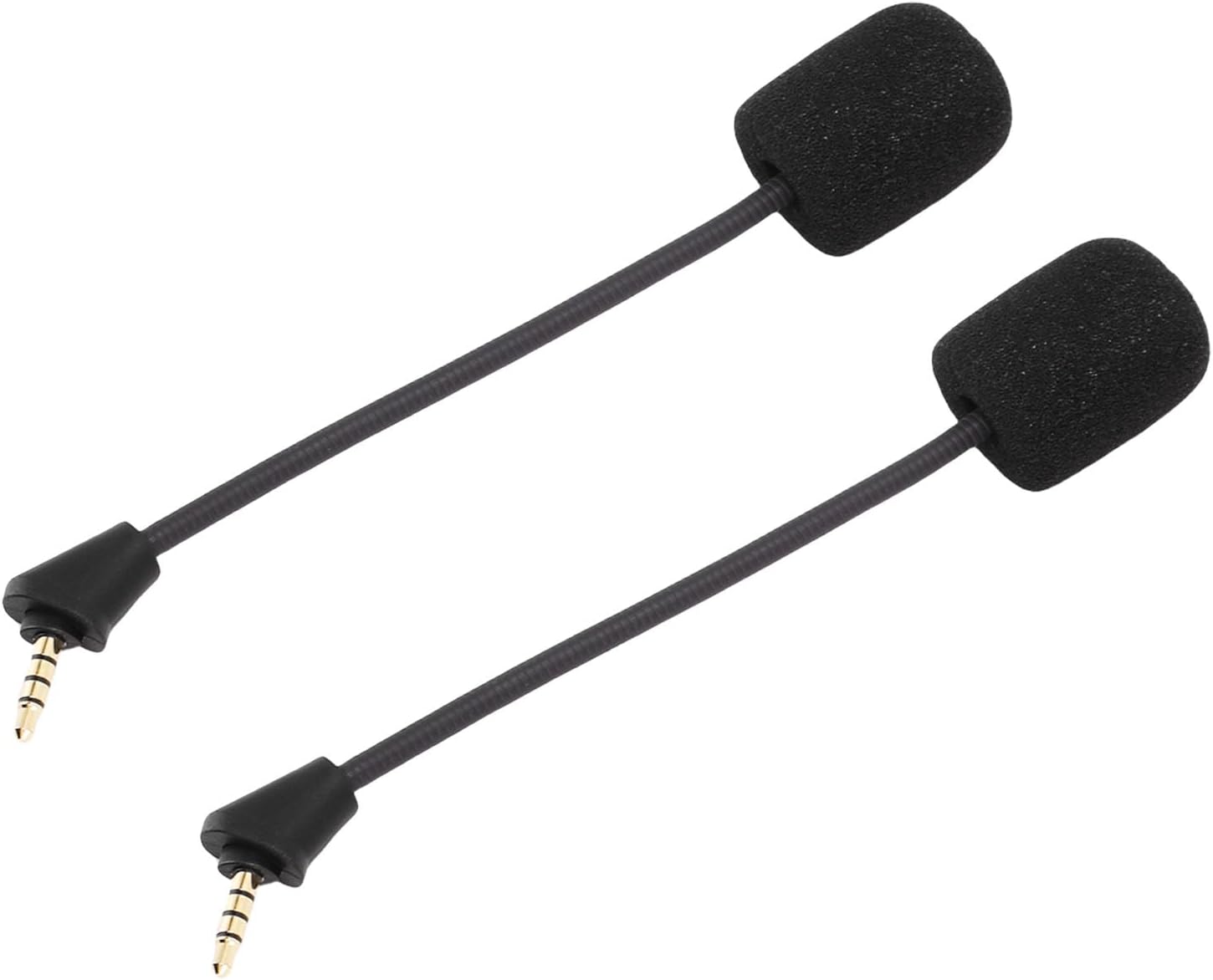 SUNGOOYUE Cloud II Wireless Gaming Headset, Replacement Microphone, Detachable Noise Canceling Microphone for and Streamers, OFC PVC, 2 Pack image 2